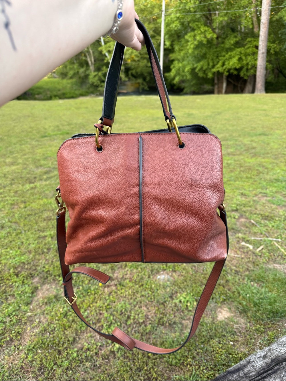 Fossil Lane Satchel